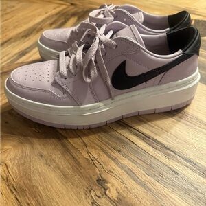 Nike Air Jordan Elevate Women's Iced Lavender and Black Sneakers